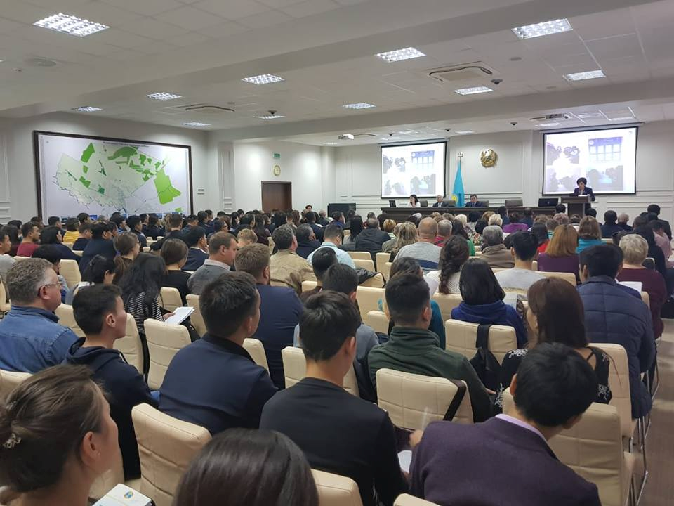 Участие в собрании актива района «Сарыарка» для совместного обсуждения Послания Президента Нурсултана Абишевича Назарбаева