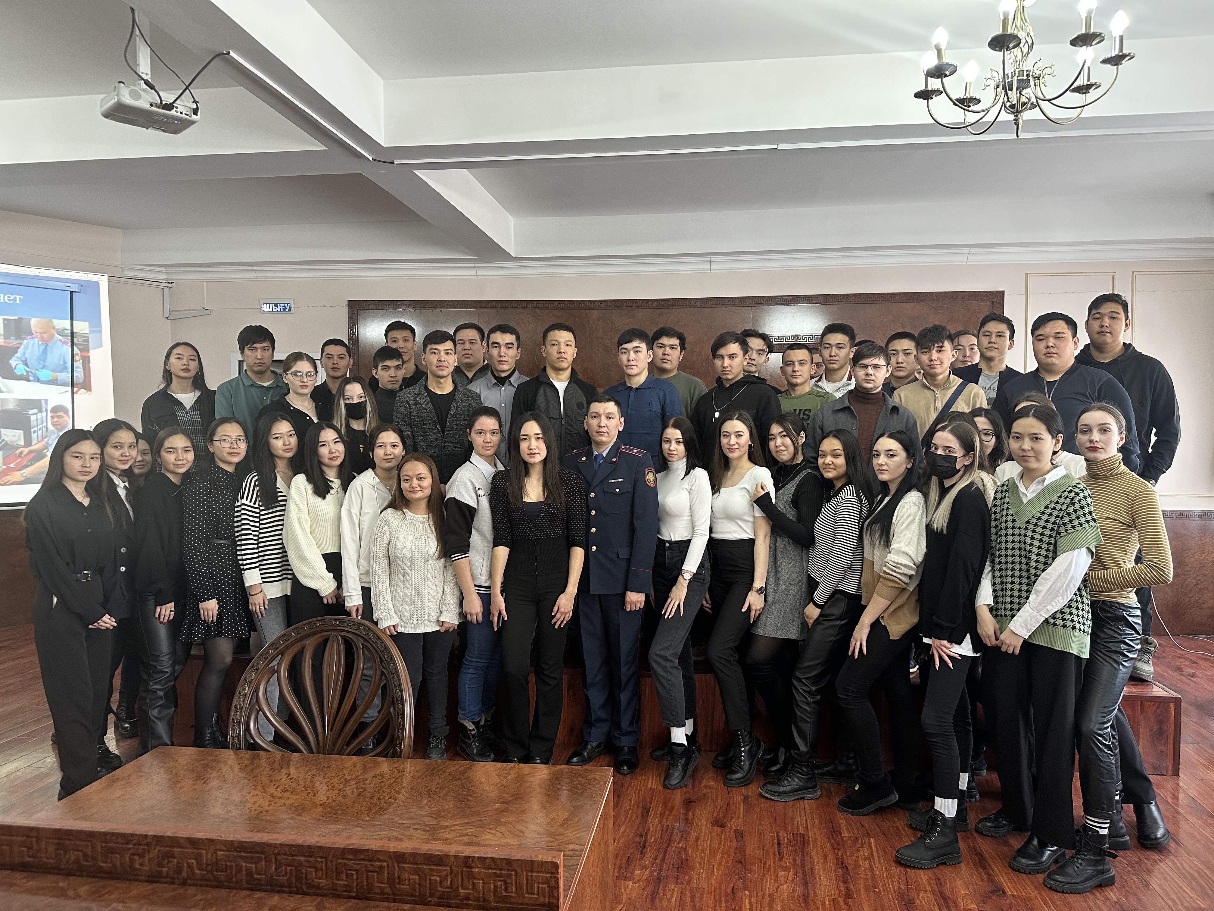 Guest lecture with the participation of a criminologist of the Police Department on transport